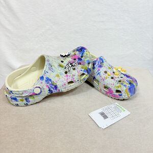 Crocs x Awake  NY Classic Clog  Paint Drip Multicolor Size  J6